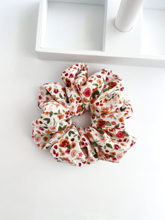 Floral Oversized Scrunchie